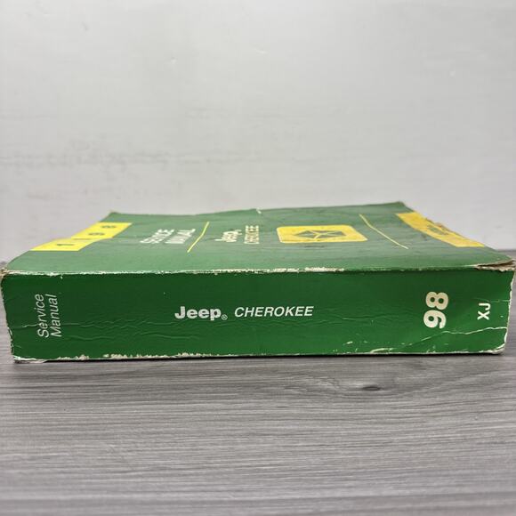 1998 Jeep Cherokee Dealer Service Shop Repair Manual Original OEM Chrysler - Picture 2 of 8
